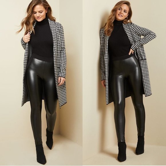 RW&CO. Pants - RW & Co High-Waist Faux Leather Leggings